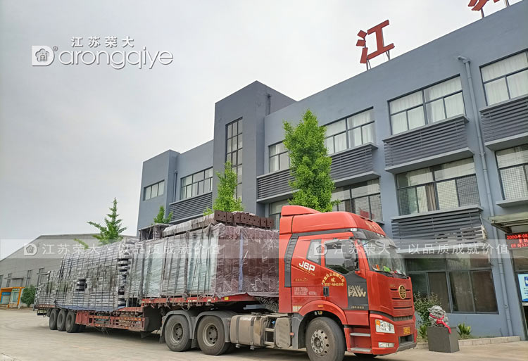 山西仿古公交候車亭發貨第二批