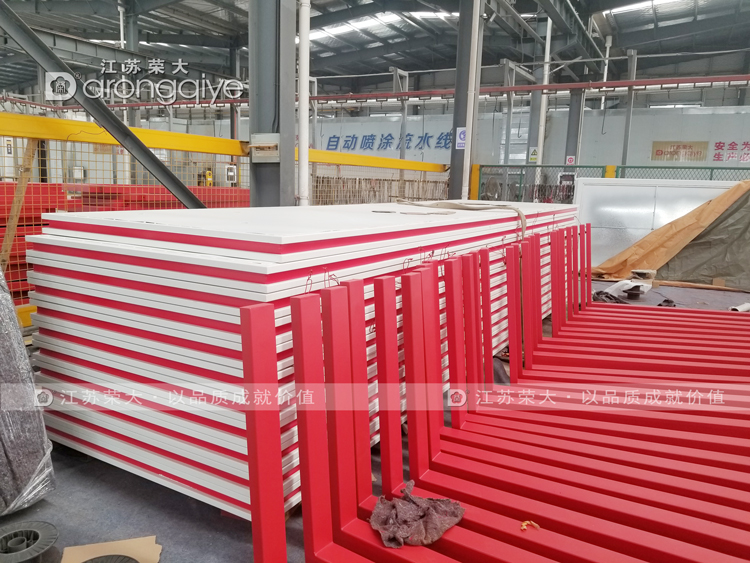 河南現代候車亭發貨圖一