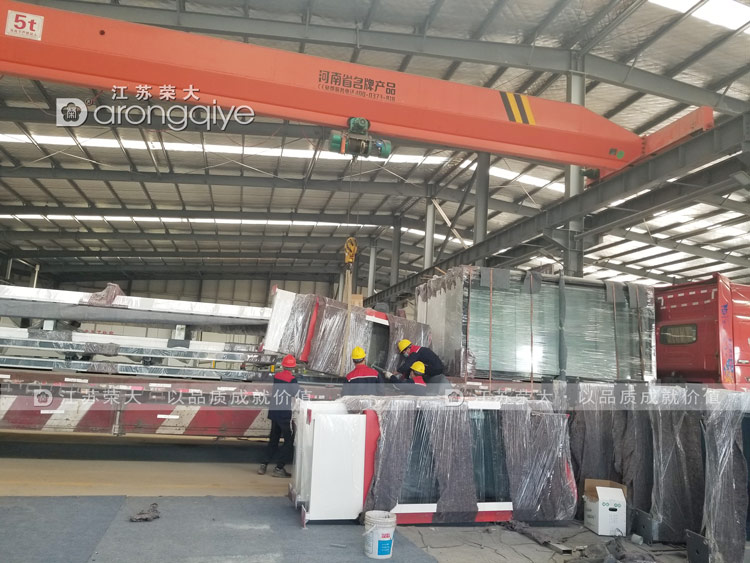 陜西現(xiàn)代候車(chē)亭發(fā)貨案例圖一