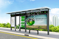 專業制作候車亭——江蘇榮大文化創意有限公司
