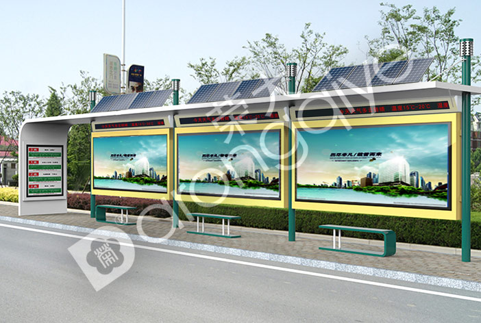 候車亭 公交候車亭 候車亭廠家 太陽能候車亭