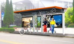 江蘇榮大智能公交候車(chē)亭讓您智慧出行