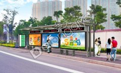 互聯網+智能公交候車亭,讓候車也變得高大上