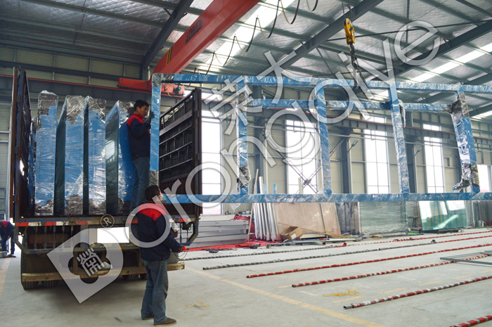 江蘇公共自行車棚發貨圖一