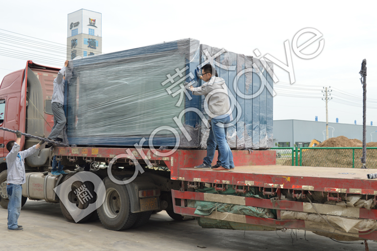 公共自行車棚裝車圖一