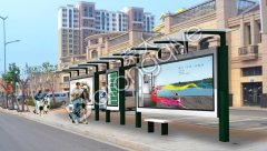 鄉鎮公交候車亭亮相宿遷耿車鎮