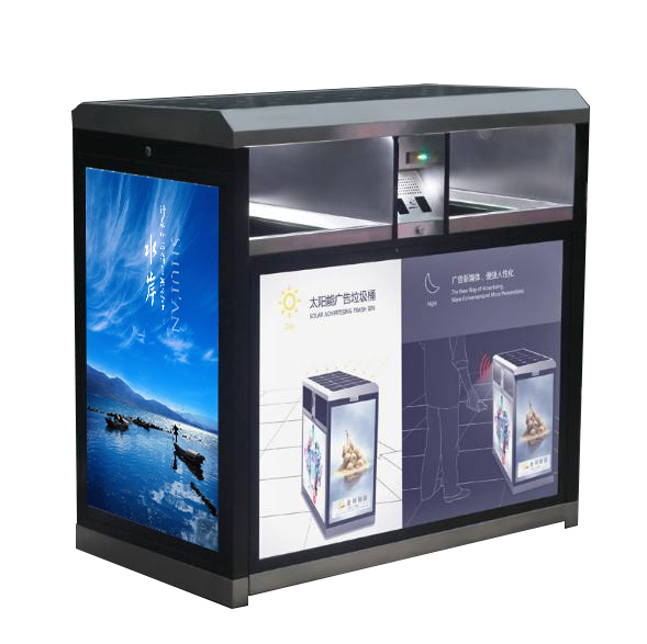 廣告垃圾箱的這些智能功能,只有想不到沒有做不到