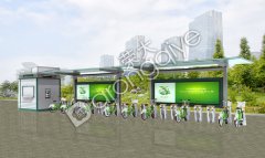 江蘇榮大揭秘公共自行車棚的制造工藝
