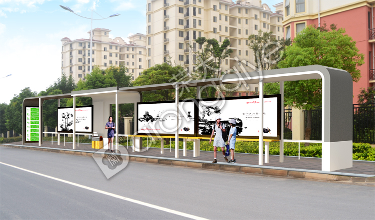 深圳候車亭內(nèi)現(xiàn)“卡亭”,可直接充值深圳通!