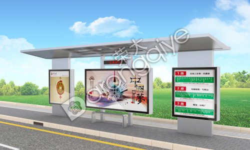 公交候車亭既是便民候車亭更是城市的面子