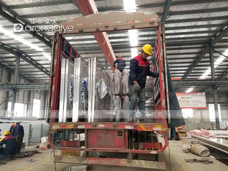 鹽城公交候車亭發(fā)貨圖三