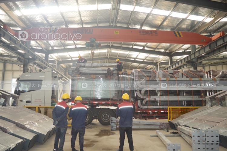 第四批安徽省公交候車亭發(fā)貨圖一